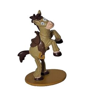 Vintage Disney‎ Toy Story Bullseye Horse Loose 3.25" PVC Figure Cake Topper Toy